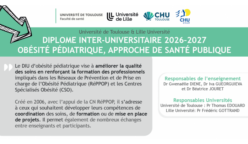 DIU « Obésité pédiatrique, approche de santé publique »