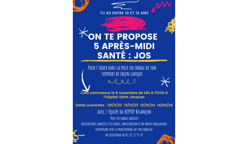 Invitation aux après-midi Santé : JOS